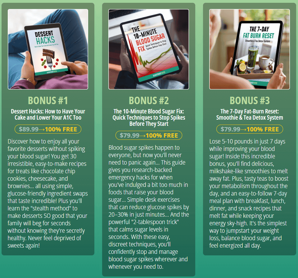 glucotrust bites bonus